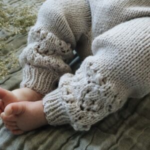 Uglusvefn baby pants knitting kit