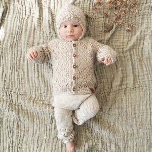 Uglusvefn baby knitting kit set