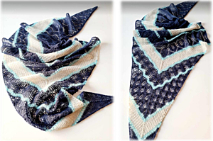 Kakali shawl knitting pattern