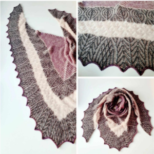 Kolfinna Shawl knitting pattern