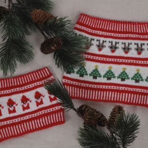 Jólagleði neck warmer knitting pattern