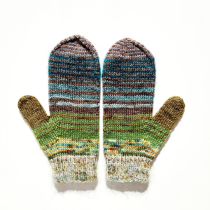 Mittens for leftover yarn knitting pattern