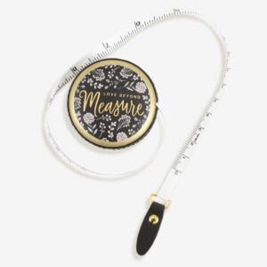 Measuring tape in black 